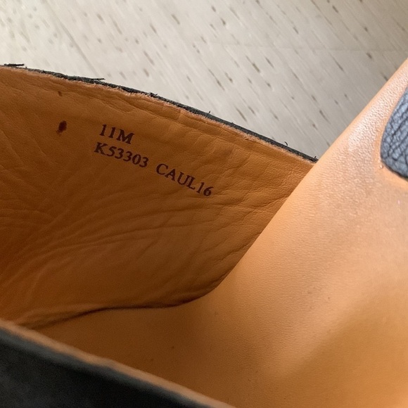 Kork-Ease‎ Linden Black Leather T-Strap Slingback Block Heel Womens SIZE 11 M - Picture 9 of 11